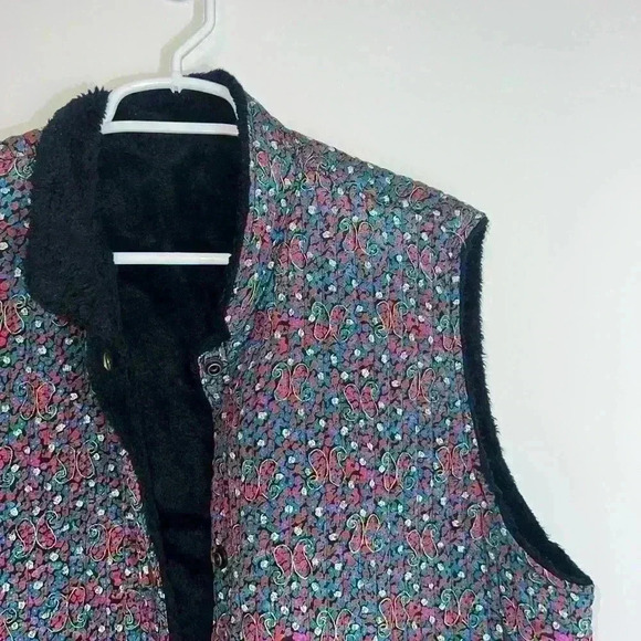VINTAGE COLORFUL VEST - Picture 11 of 11